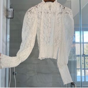 Brand new For Love And Lemons lace top